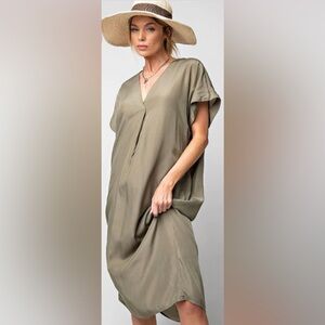Easel oversized size small boxy fit dress NWT